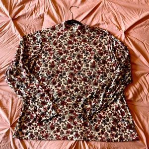 No Comment Floral Blouse